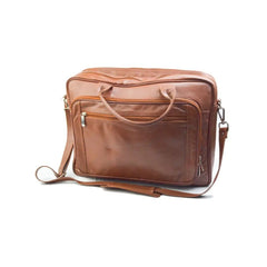 Leather Messenger Bag Ideal for Men and Women, Perfect for Work and Travel - Leatherax