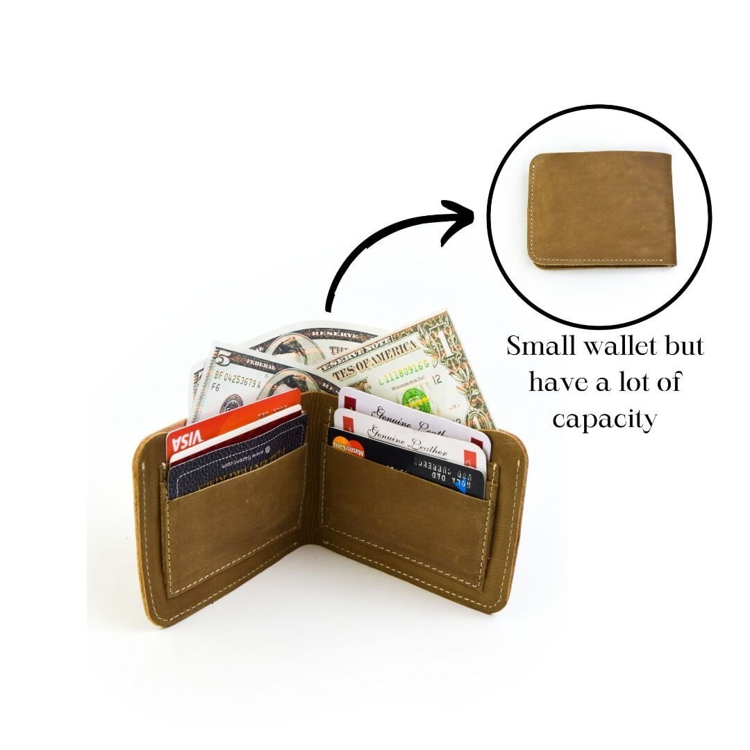 Leatherax - Luxury Bifold Wallet With Exquisitely Crafted From Top-Grade Real Leather