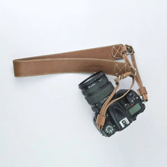 DSLR Camera Strap Made from Genuine Leather For neck & shoulder - Leatherax