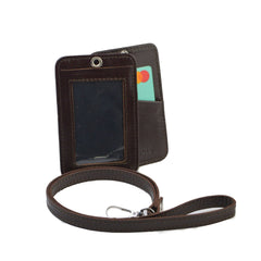 Card Case made of leather for gift cards and ID cards - Leatherax