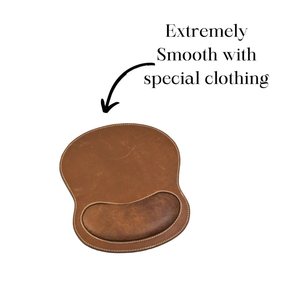 Portable Leather Mouse Pad Suitable For On-the-go Professionals - Leatherax