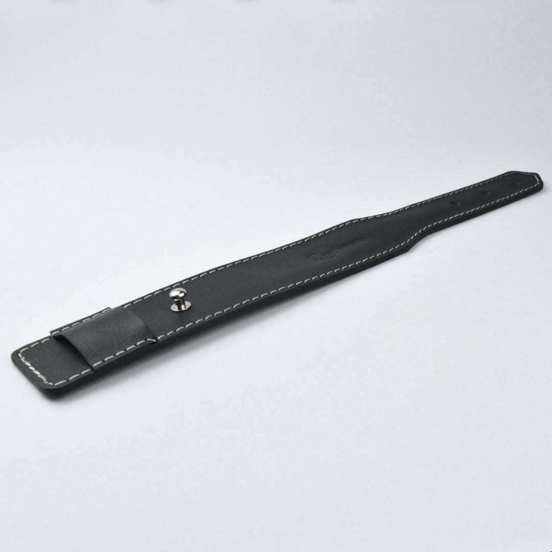 Pure Leather Wristband For Formal Occasions, Cobining Comfort & Style - Leatherax