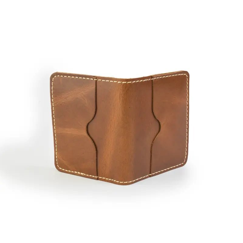 Men's & Women Slim  Leather Wallet In Streamlined Design Fits Comfortably Into Any Pocket- leatherax