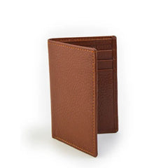 Classic Quality Bi-Fold Minimalist Leather Wallet Featuring A Timeless Design With Multiple Card Slots - Leatherax