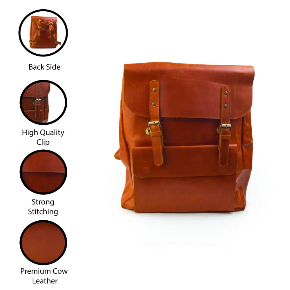  Are you looking for a vintage leather backpack? Steel Horse Leather offers the best vintage leather backpacks that combine natural beauty and durability - Leatherax