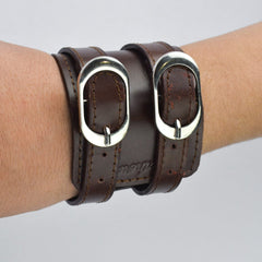 Elegant Chic Black Leather Wrist Belt Providing A Durable & Stylish Accessory - leatherax