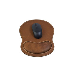 Elegant Leather Mousepad With Smooth Surface and Non-Slip Backing - Leatherax