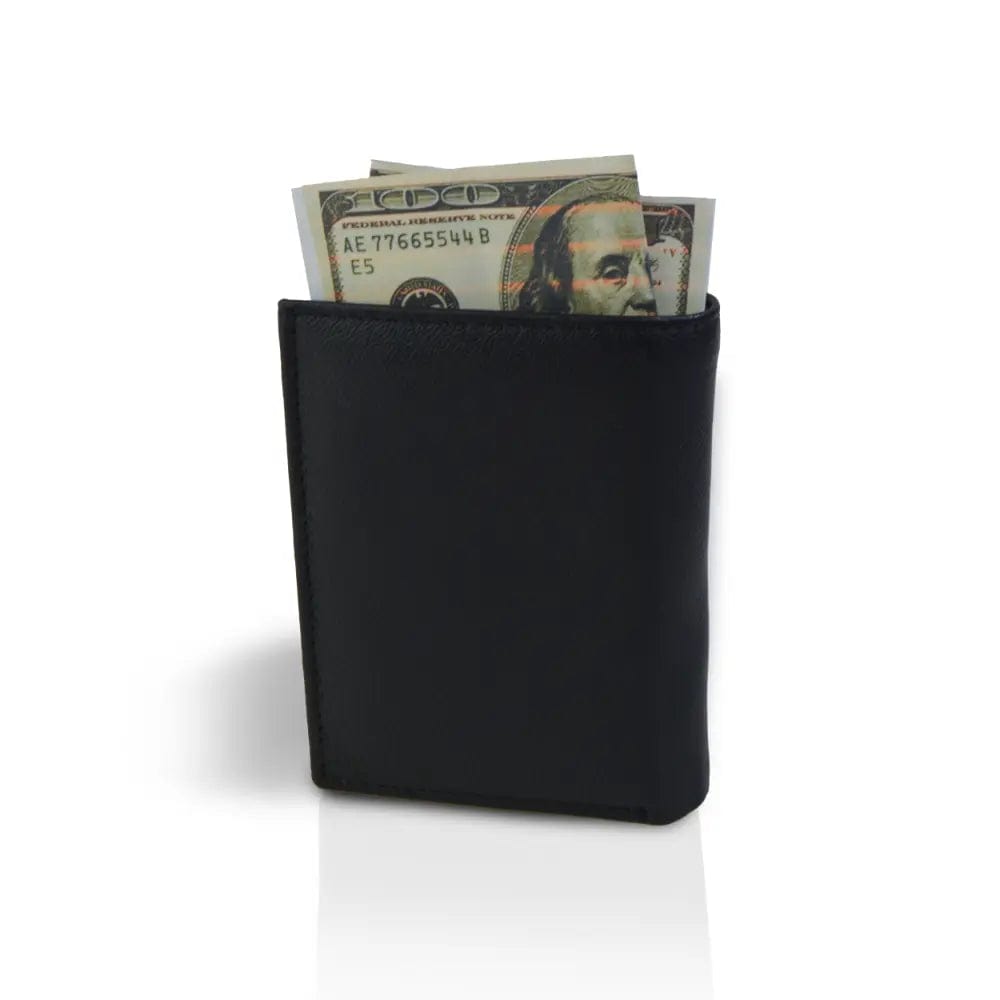 Classic leather trifold wallet for men with a stylish and functional design - Leatherx