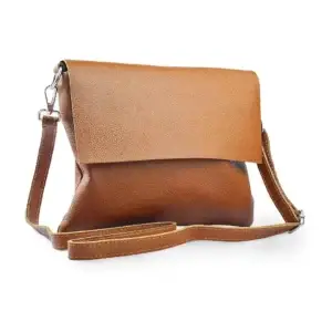 Leatherax Soft Real Leather Women's Crossbody Handbag